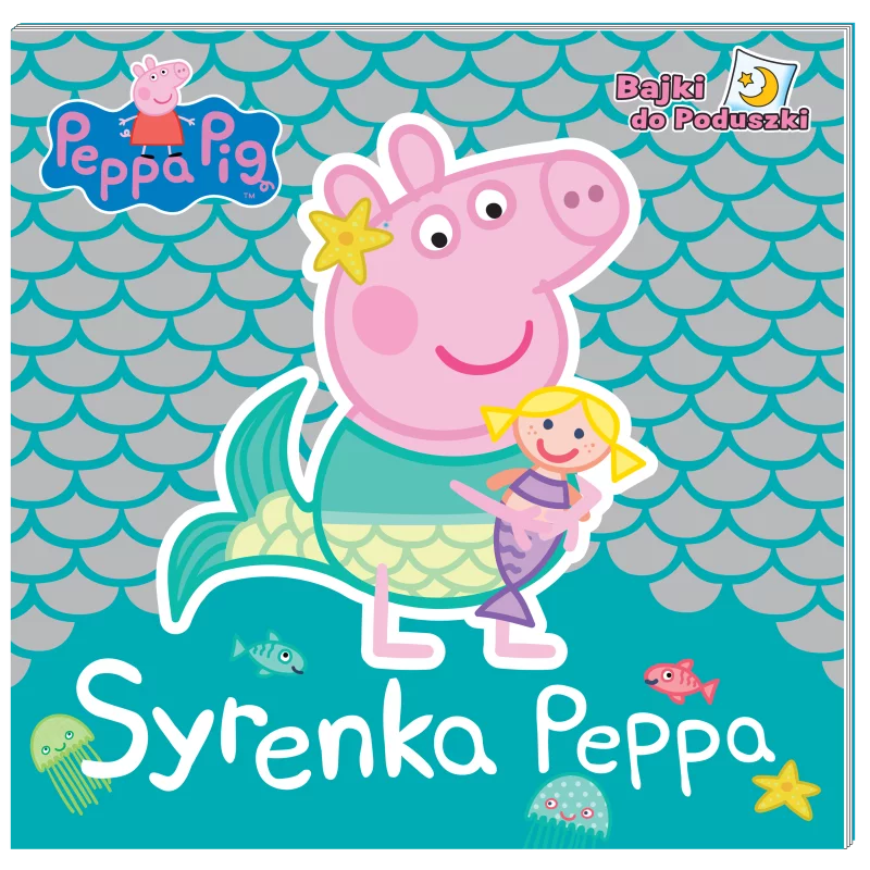 ŚWINKA PEPPA SYRENKA PEPPA BAJKI DO PODUSZKI - Media Service Zawada