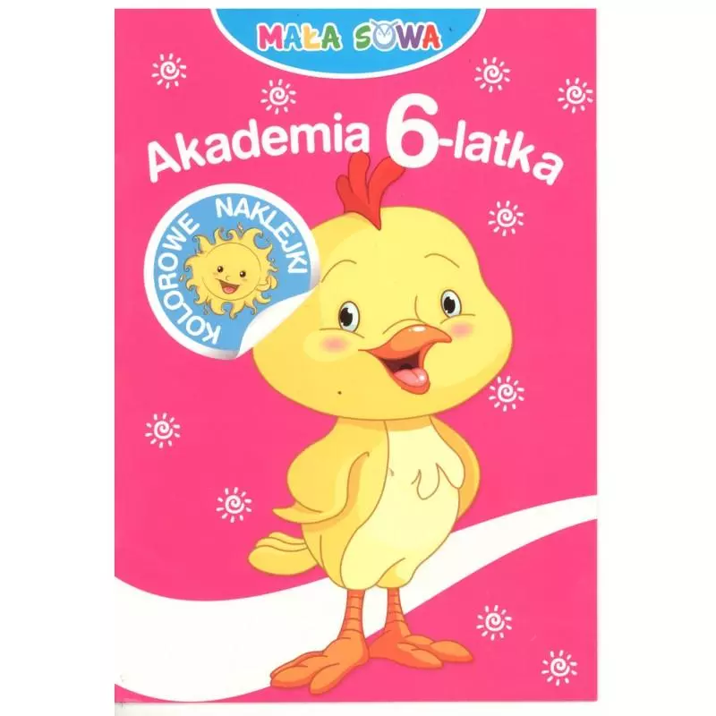 MAŁA SOWA. AKADEMIA 6-LATKA Z NAKLEJKAMI - Dragon