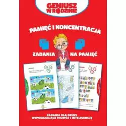 PAMIĘĆ I KONCENTRACJA. ĆWICZENIA NA PAMIĘĆ GENIUSZ W RODZINIE - Damidos