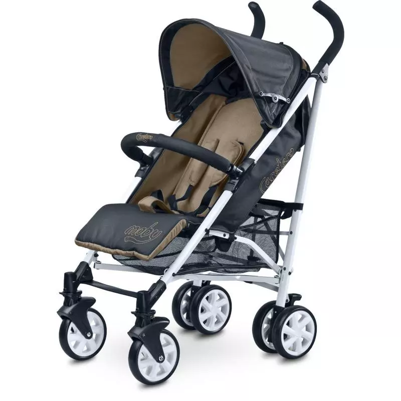 WÓZEK SPACEROWY SPACERÓWKA CARETERO MOBY BROWN 6M+ - Caretero