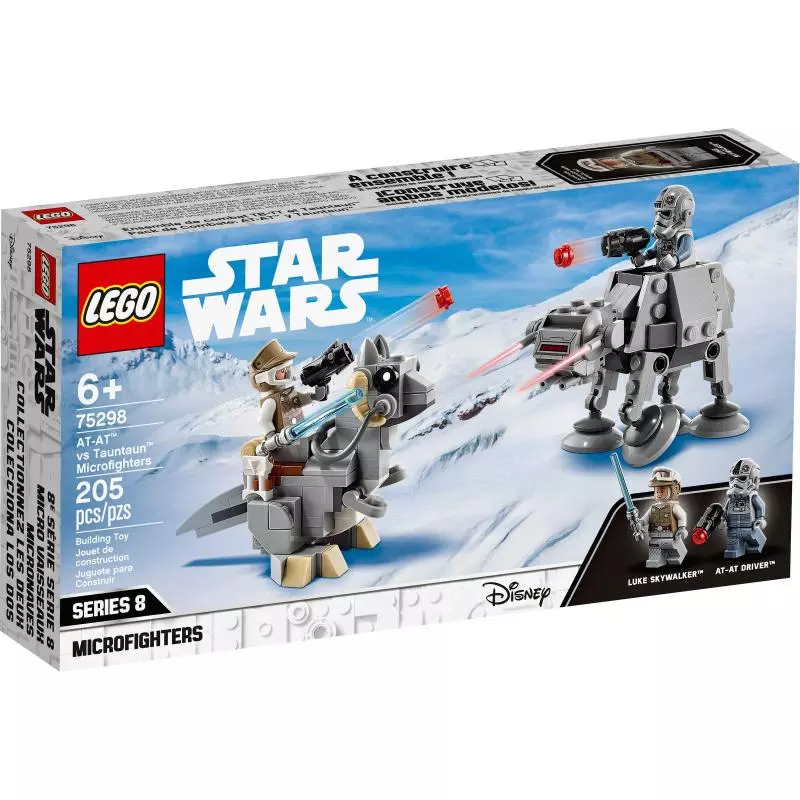 MIKROMYŚLIWCE: AT-AT KONTRA TAUNTAUN LEGO STAR WARS 75298 - Lego