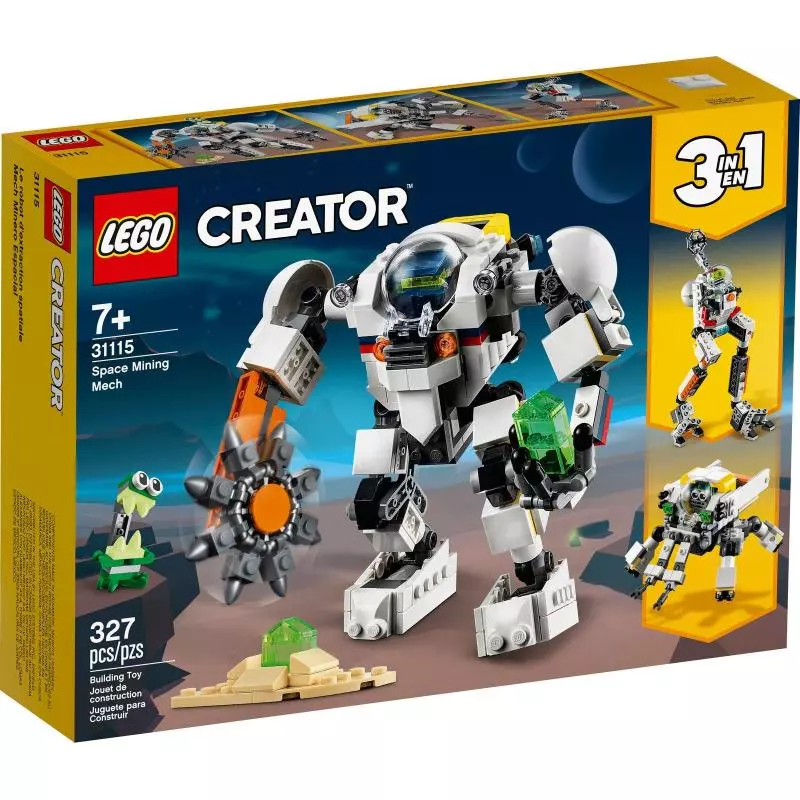 KOSMICZNY ROBOT GÓRNICZY LEGO CREATOR 31115 - Lego