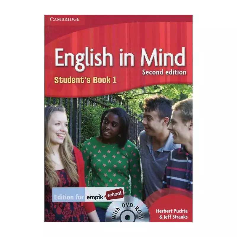 ENGLISH IN MIND 1 STUDENTS BOOK + DVD Herbert Puchta, Jeff Stranks - Cambridge University Press