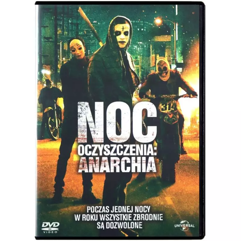 NOC OCZYSZCZENIA : ANARCHIA DVD PL - Filmostrada