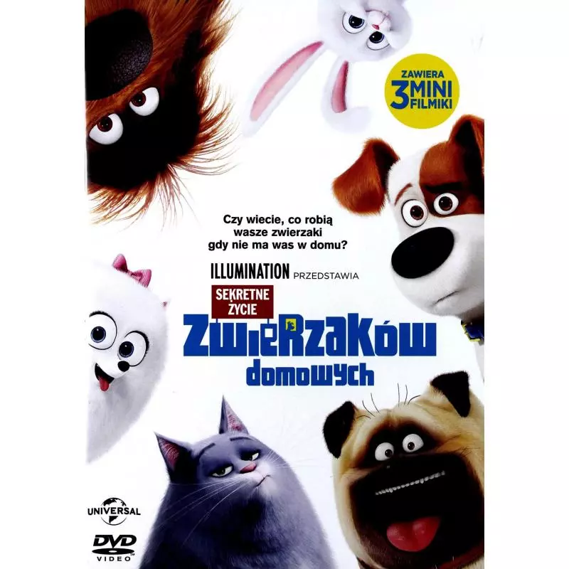 SEKRETNE ŻYCIE ZWIERZAKÓW DOMOWYCH DVD PL - Filmostrada