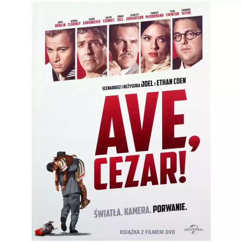 AVE, CEZAR ! KSIĄŻKA + DVD PL - Filmostrada