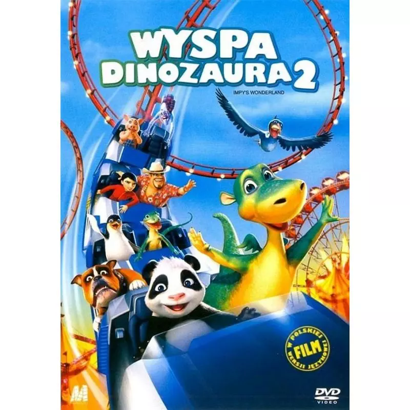 WYSPA DINOZAURA 2 KSIĄŻKA + DVD PL - Monolith