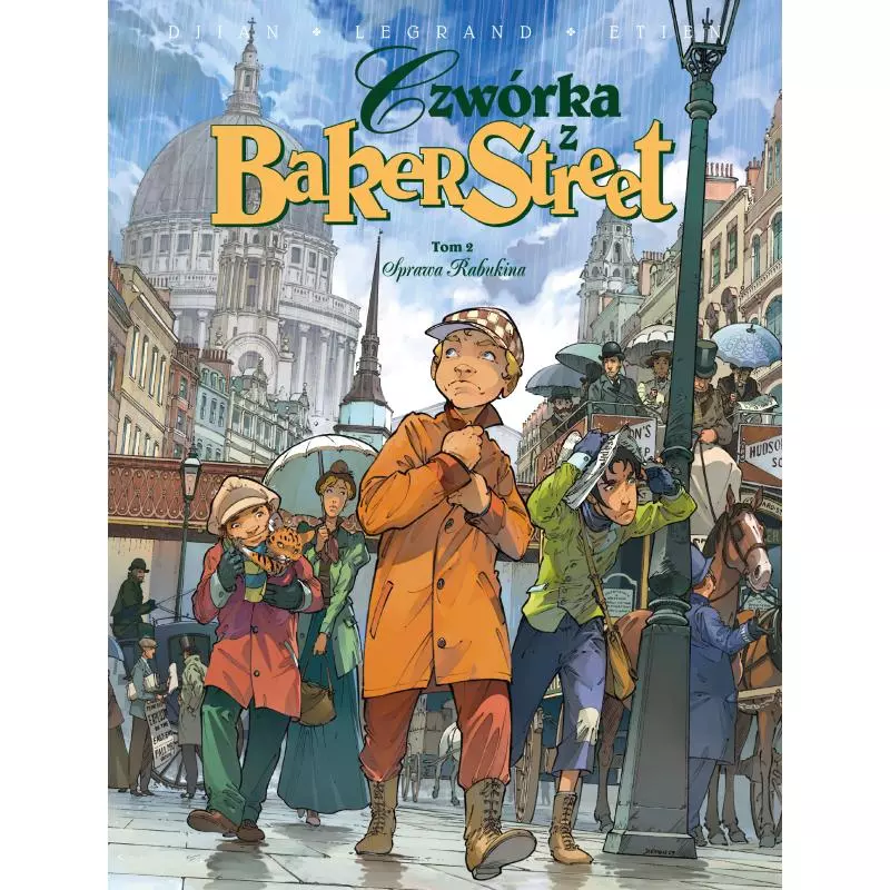 SPRAWA RABUKINA. CZWÓRKA Z BAKER STREET 2 Jean-Blaise Djian - Egmont