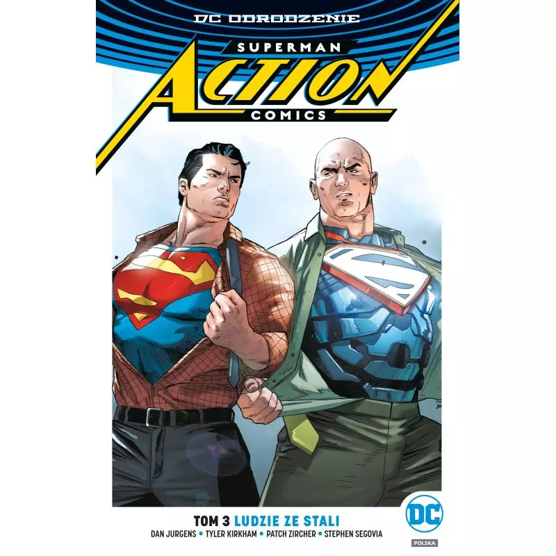 LUDZIE ZE STALI SUPERMAN ACTION COMICS 3 - Egmont