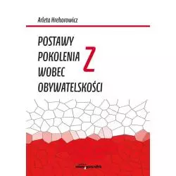 POSTAWY POKOLENIA Z WOBEC OBYWATELSKOŚCI Arleta Hrehorowicz - Adam Marszałek