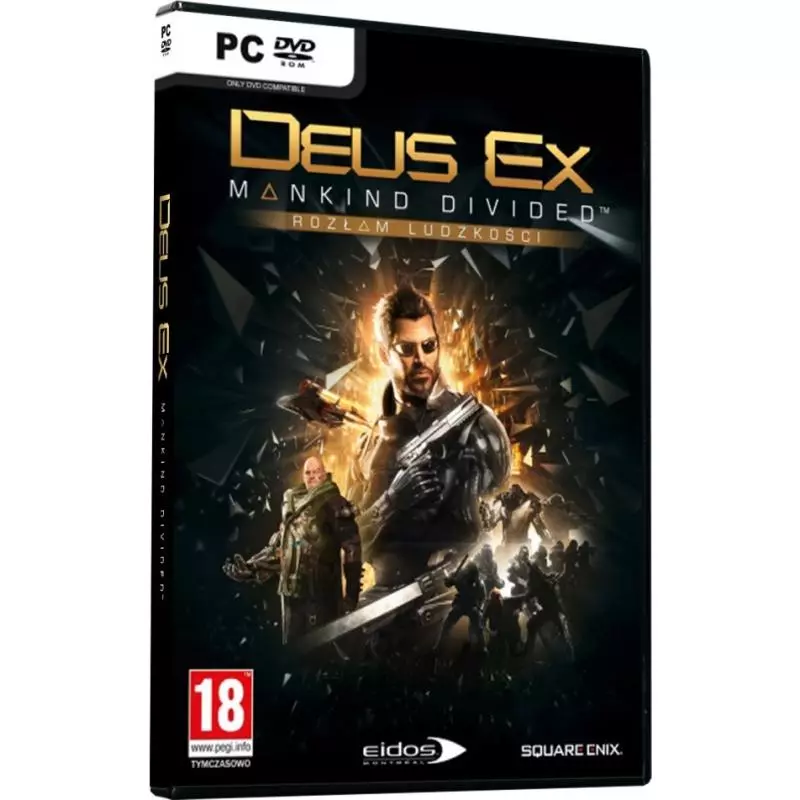 DEUS EX ROZŁAM LUDZKOŚCI PC DVD-ROM - Cenega