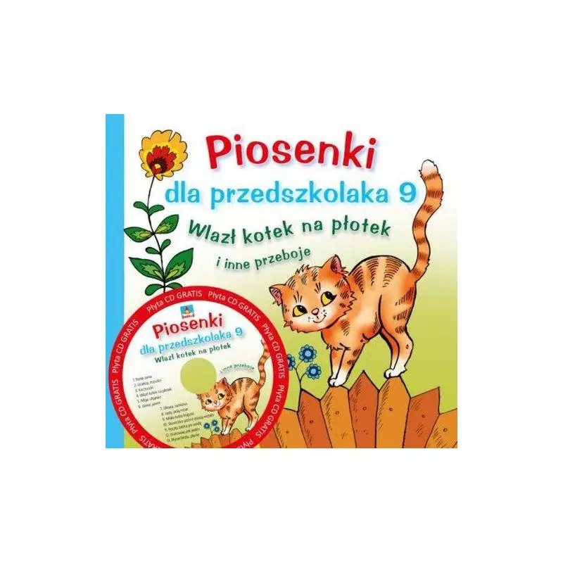 PIOSENKI DLA PRZEDSZKOLAKA 9 + CD - Skrzat