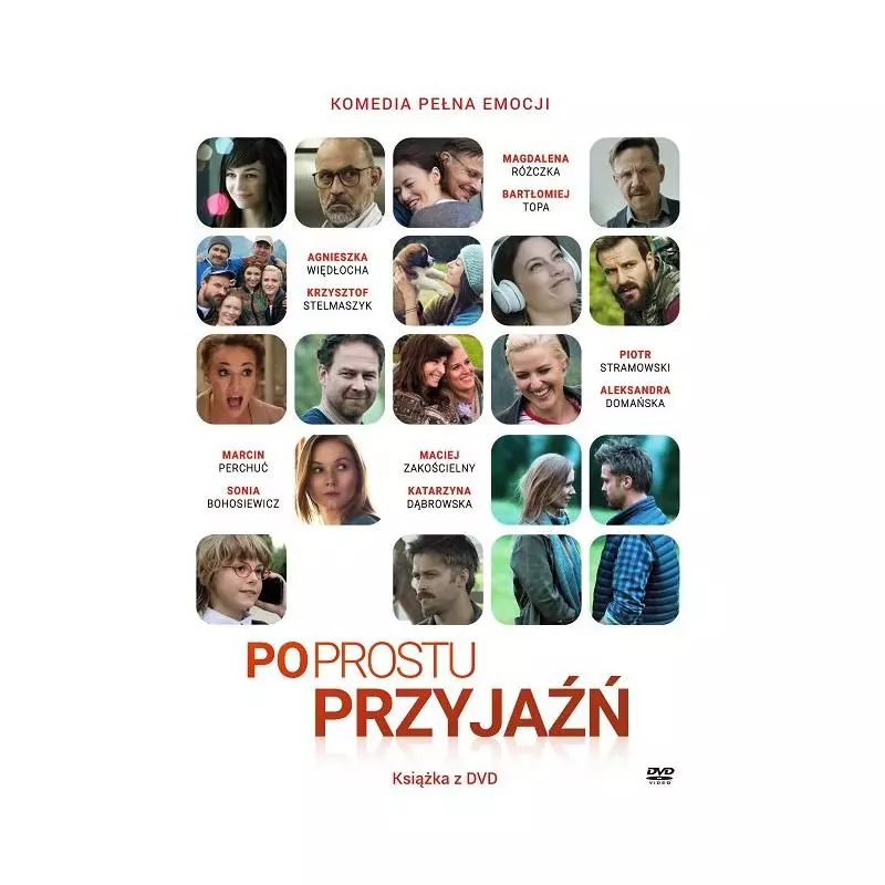 PO PROSTU PRZYJAŹŃ KSIĄŻKA + DVD PL - Agora