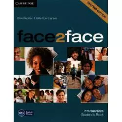 FACE2FACE INTERMEDIATE STUDENTS BOOK B1+ Chris Redston, Gillie Cunningham - Cambridge University Press