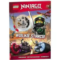 LEGO NINJAGO WIELKIE STARCIE ZADANIA OPOWIADANIE KOMIKSY + FIGURKA