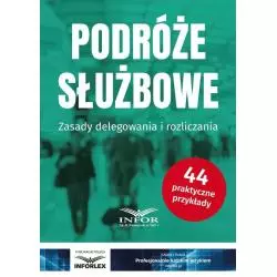 PODRÓŻE SŁUŻBOWE ZASADY DELEGOWANIA I ROZLICZANIA - Infor