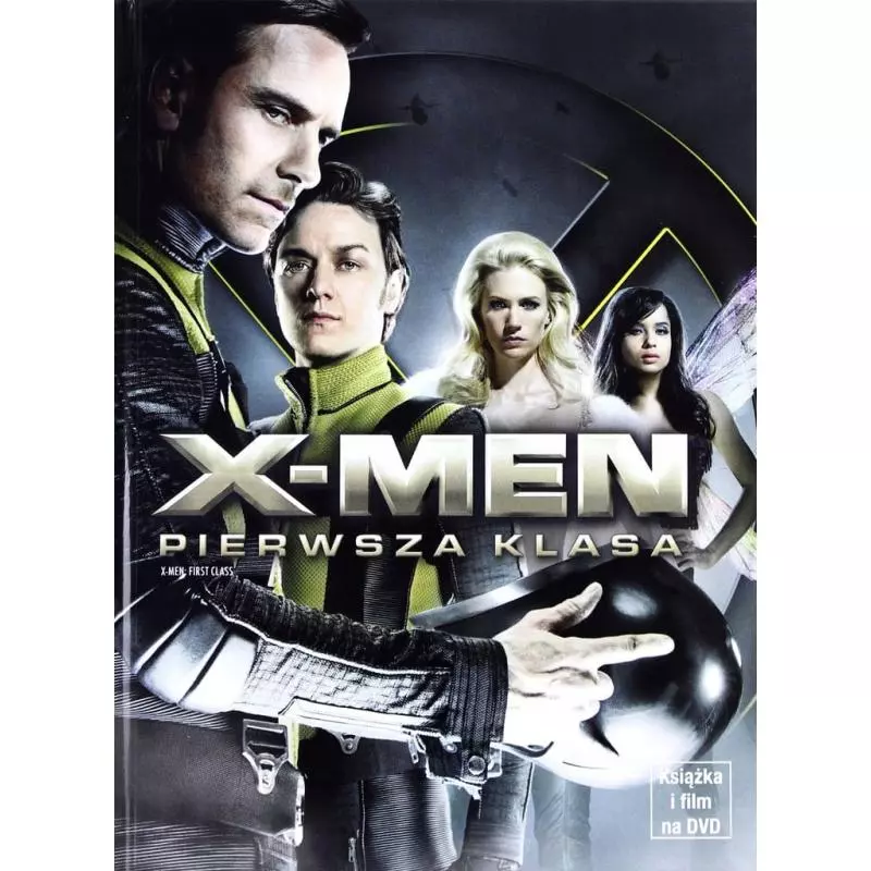 X-MEN PIERWSZA KLASA KSIĄŻKA + DVD PL - 20th Century Fox