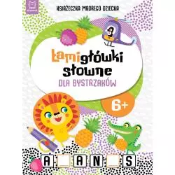 ŁAMIGŁÓWKI SŁOWNE DLA BYSTRZAKÓW. KSIĄŻECZKA MĄDREGO DZIECKA 6+ - Aksjomat