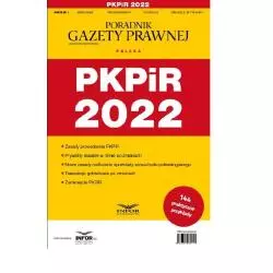 PKPIR 2022 PODATKI 1/2022 - Infor