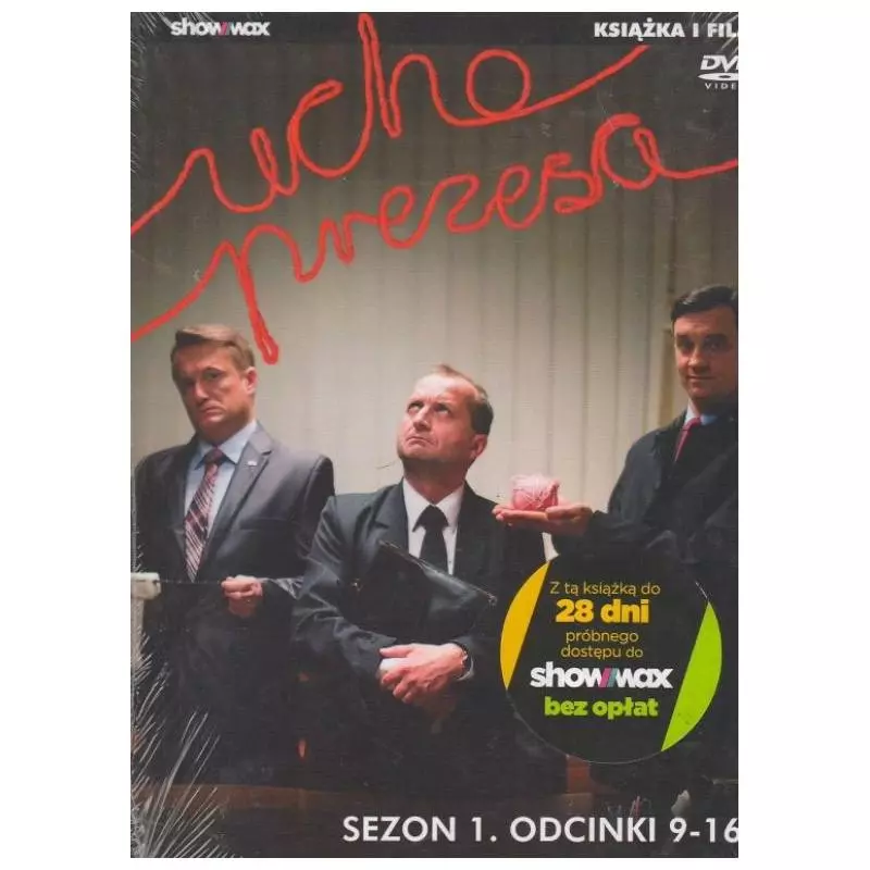 UCHO PREZESA SEZON 1 ODCINKI 9 - 16 KSIĄŻKA + DVD PL - Showmax