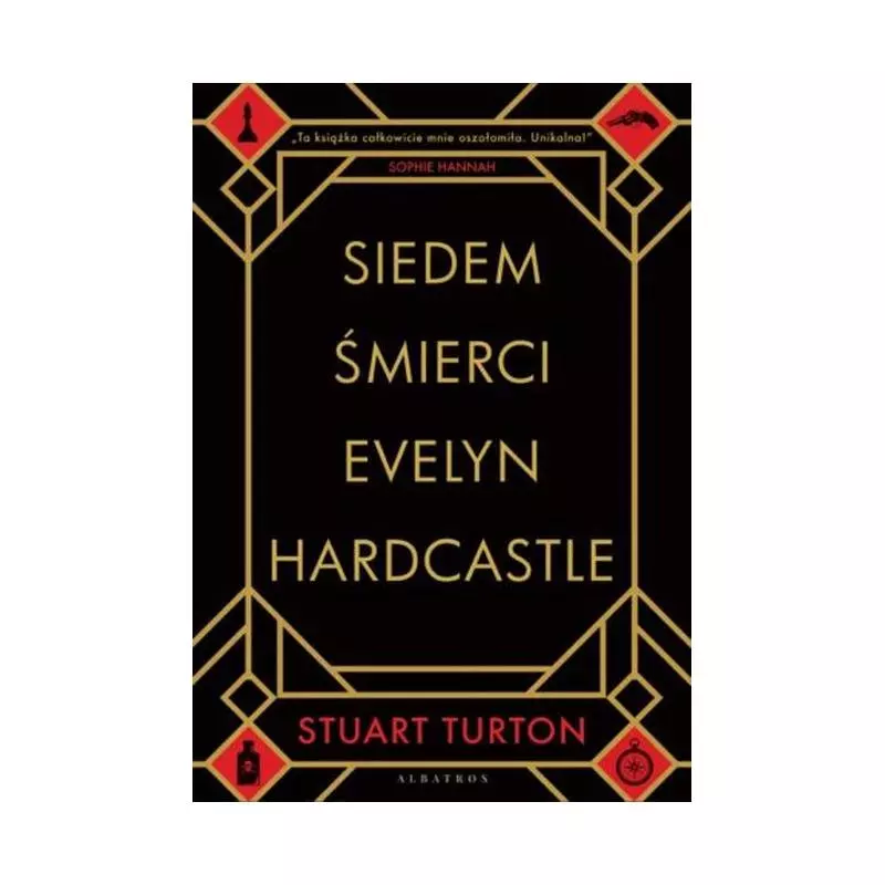 SIEDEM ŚMIERCI EVELYN HARDCASTLE Stuart Turton - Albatros