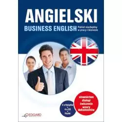 ANGIELSKI BUSINESS ENGLISH 2 X KSIĄŻKA + 4 X CD + FISZKI - Edgard