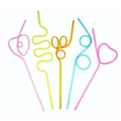 SŁOMKI DO NAPOJÓW CRAZY 5 SZT. - Godan