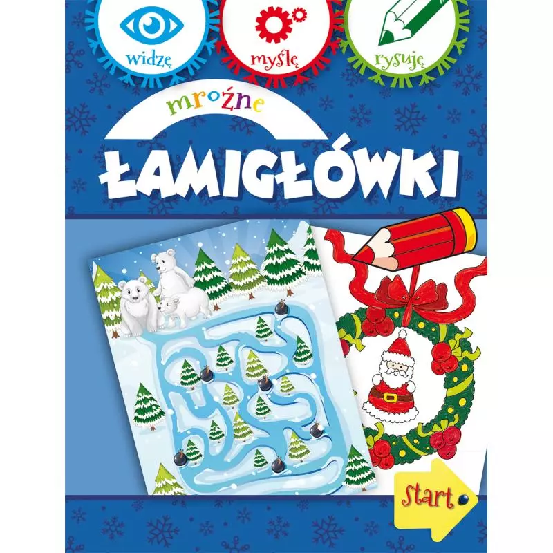 MROŹNE ŁAMIGŁÓWKI WIDZĘ, MYŚLĘ, RYSUJĘ Anna Wiśniewska - Olesiejuk