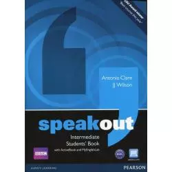 SPEAKOUT INTERMEDIATE STUDENTS BOOK + DVD WITH ACTIVEBOOK AND MYENGLISHLAB Antonia Clare, JJ Wilson - Pearson