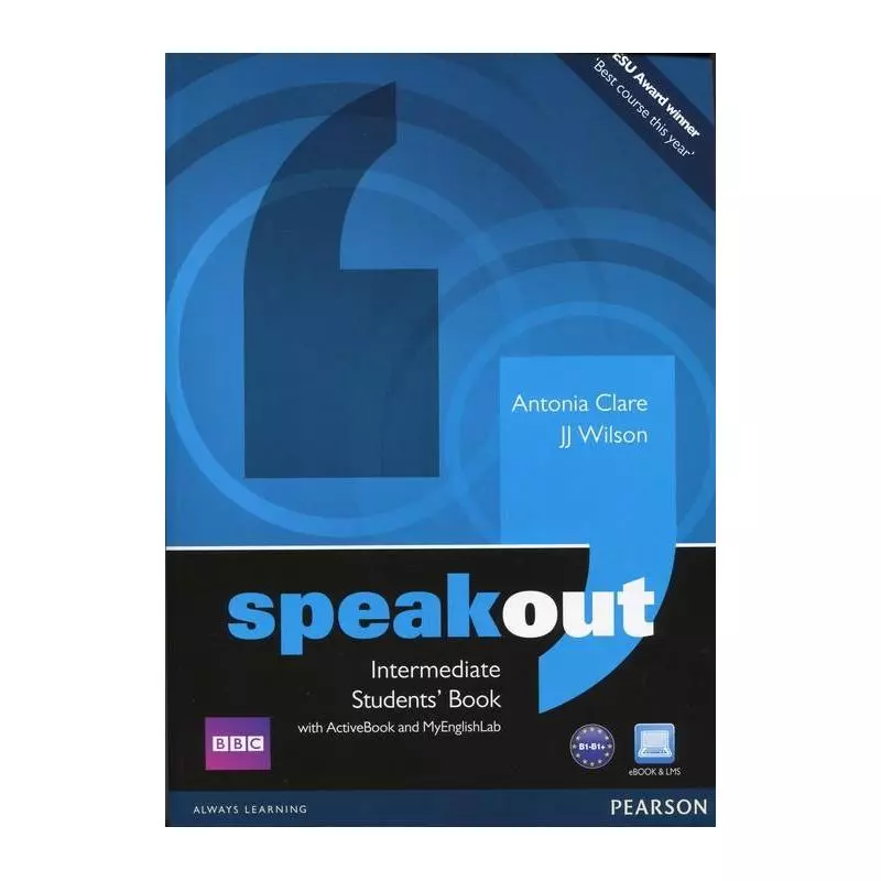 SPEAKOUT INTERMEDIATE STUDENTS BOOK + DVD WITH ACTIVEBOOK AND MYENGLISHLAB Antonia Clare, JJ Wilson - Pearson