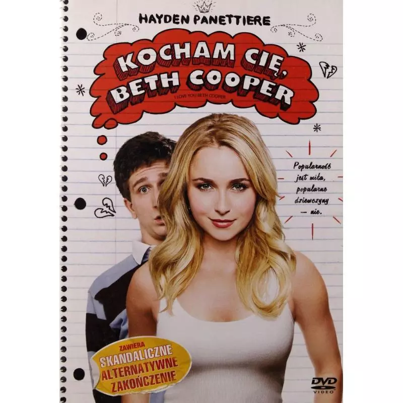 KOCHAM CIĘ BETH COOPER DVD PL - 20th Century Fox