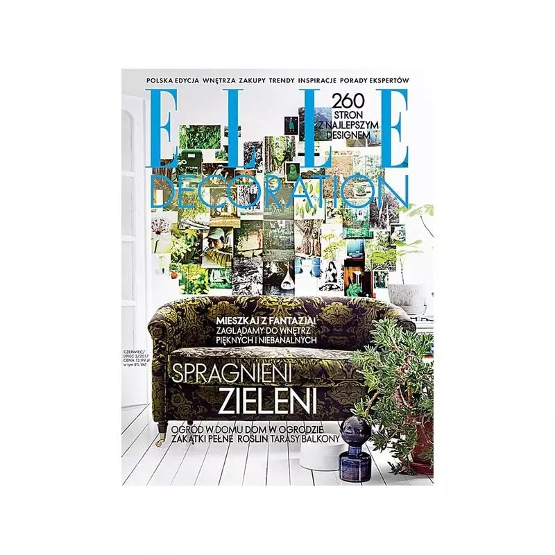 ELLE DECORATION 3/2017 SPRAGNIENI ZIELENI - Burda Książki