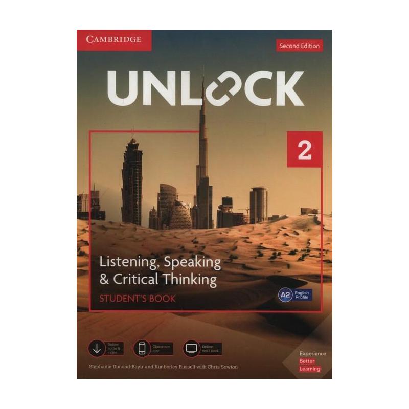 UNLOCK 2 STUDENT'S BOOK STEPHANIE DIMOND-BAYIR, CHRIS SOWTON