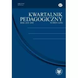 KWARTALNIK PEDAGOGICZNY 2019/2 (252) - Wydawnictwa Uniwersytetu Warszawskiego