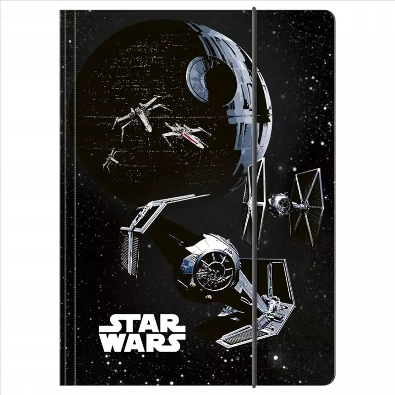 TECZKA Z GUMKĄ A4 STAR WARS - Derform
