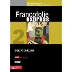 FRANCOFOLIE EXPRESS 2 ZESZYT ĆWICZEŃ + CD Magdalena Supryn-Klepcarz - PWN
