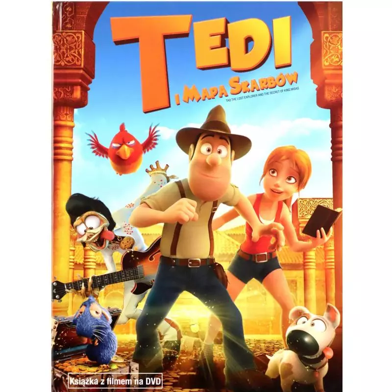 TEDI I MAPA SKARBÓW KSIAŻKA + DVD PL - Paramount