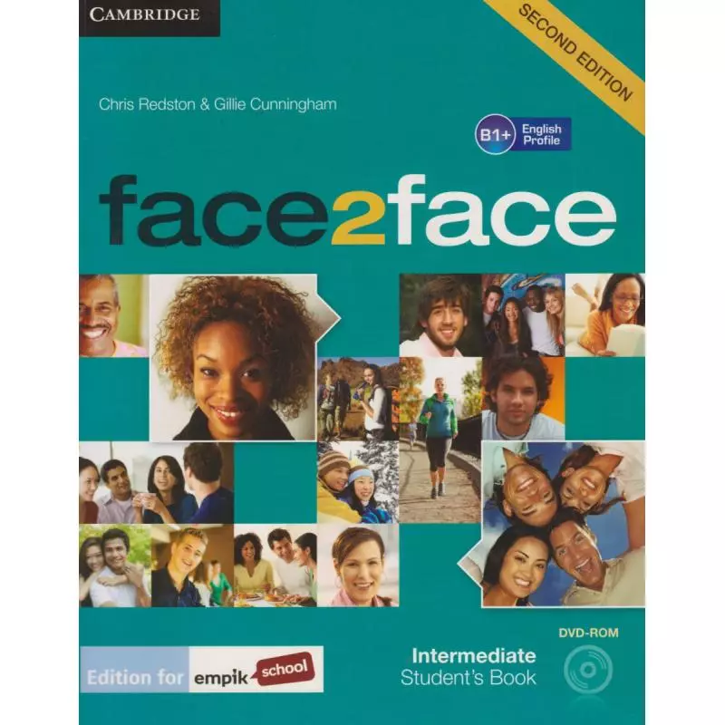 FACE2FACE INTERMEDIATE STUDENTS BOOK B1 + DVD Chris Redston, Gillie Cunningham - Cambridge University Press