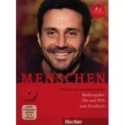 MENSCHEN DEUTSCH ALS FREMDSPRACHE + 3 X CD + DVD - Hueber Verlag