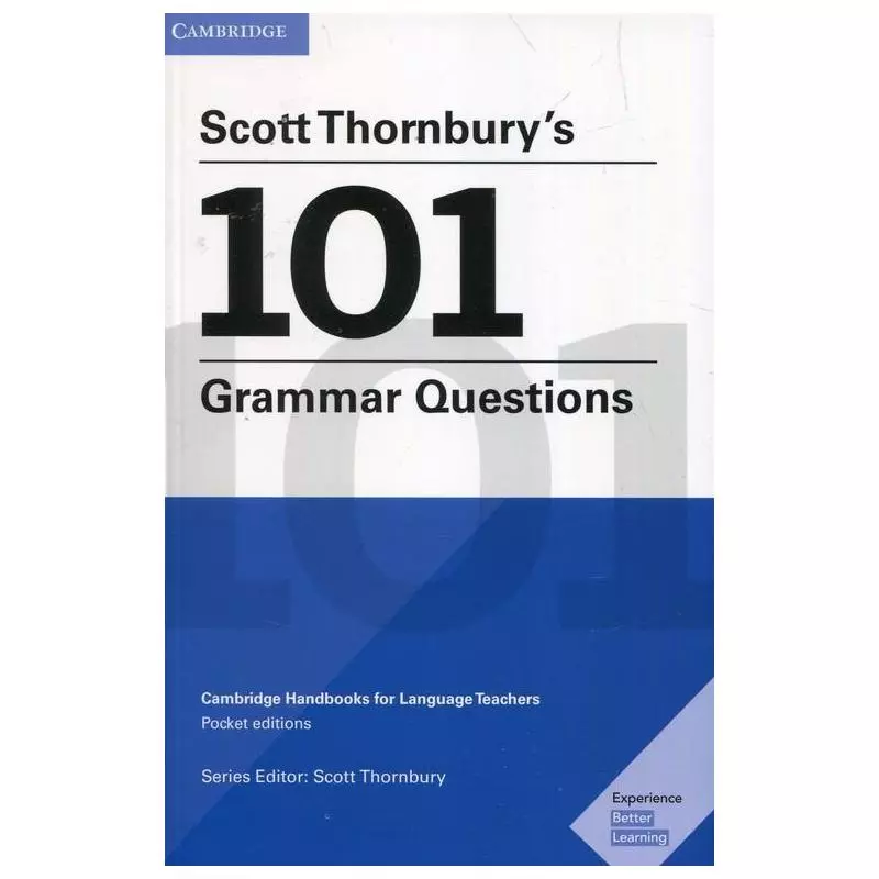 SCOTT THORNBURYS 101 GRAMMAR QUESTIONS POCKET EDITIONS Scott Thornbury - Cambridge University Press