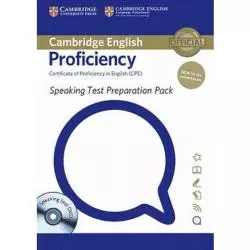 CAMBRIDGE ENGLISH PROFICIENCY SPEAKING TEST PREPARATION PACK - Cambridge University Press