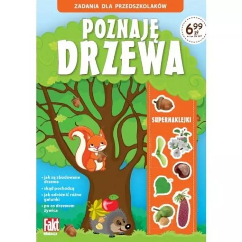 POZNAJĘ DRZEWA. ZADANIA DLA PRZEDSZKOLAKÓW - Fakt