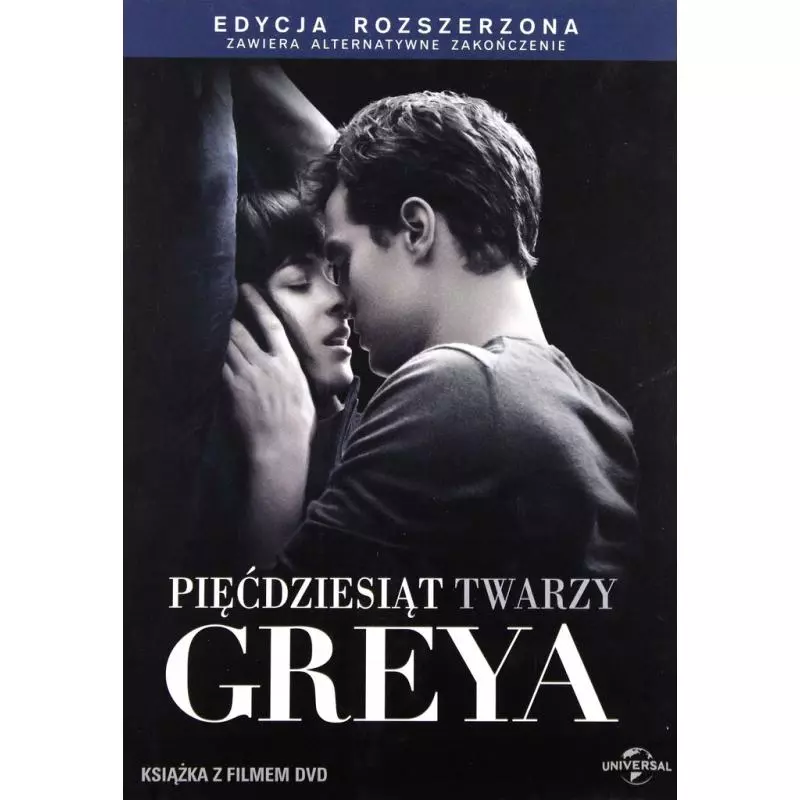 PIĘĆDZIESIĄT TWARZY GREYA KSIĄŻKA + DVD PL - Filmostrada