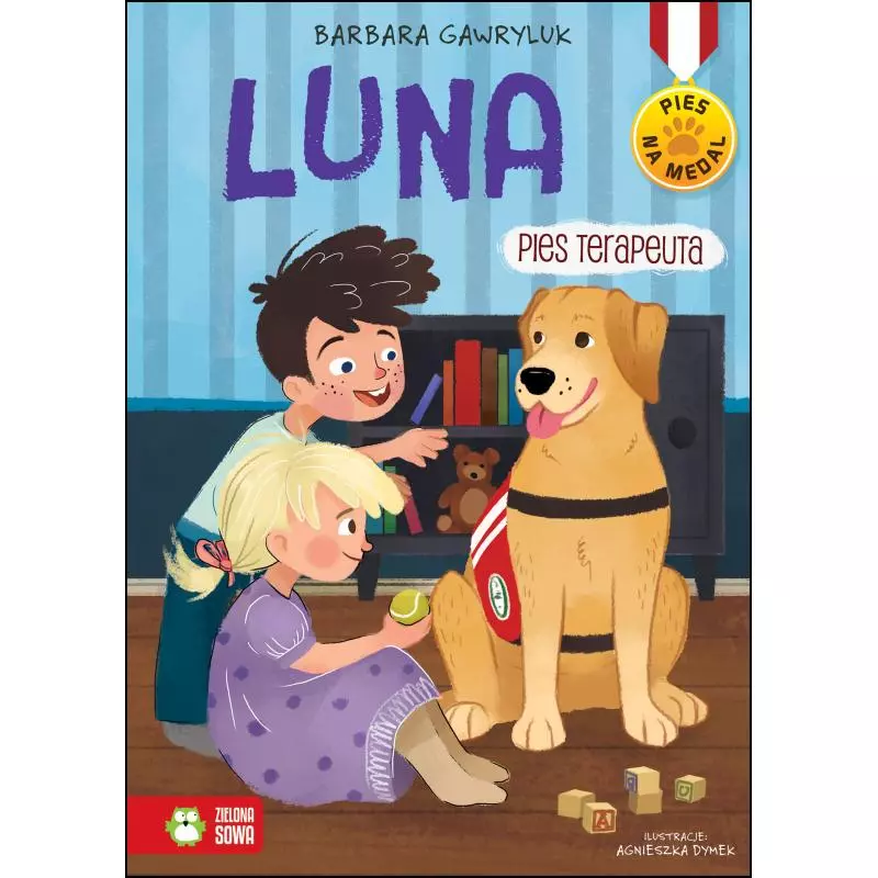 LUNA - PIES TERAPEUTA. PIES NA MEDAL - Zielona Sowa LUNA - PIES TERAPEUTA. PIES NA MEDAL - Zielona Sowa