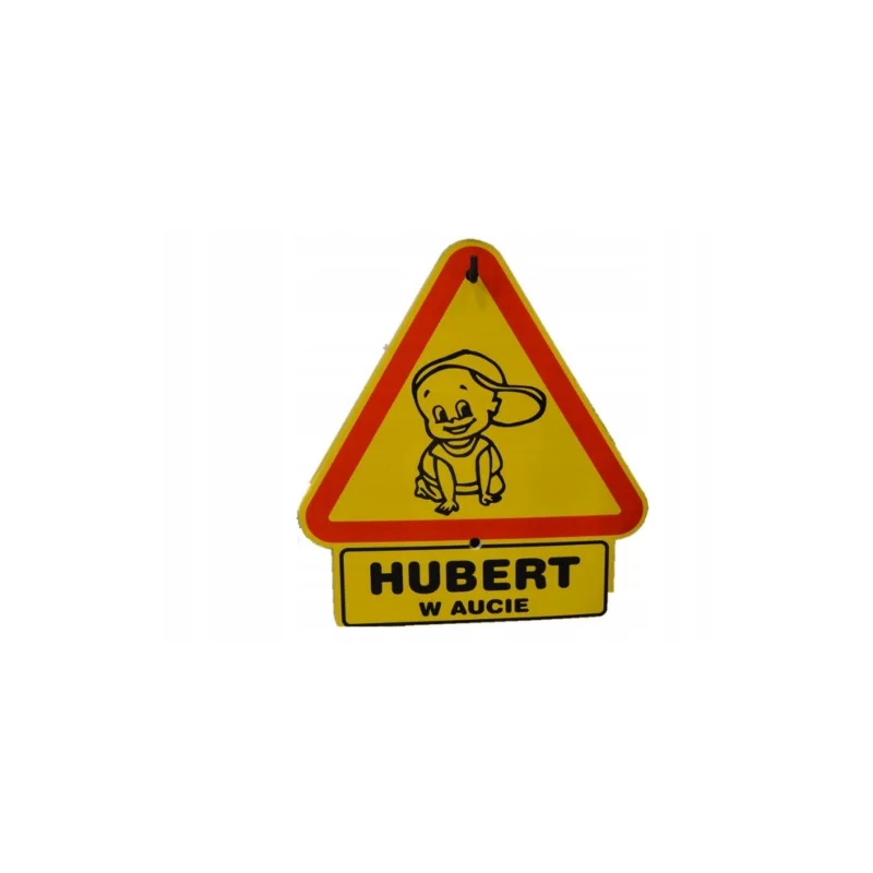 HUBERT W AUCIE TABLICZKA NA SZYBĘ - Power Gift