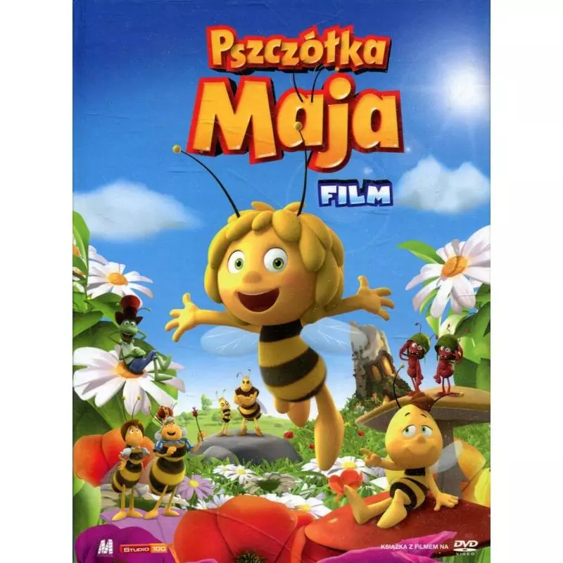 PSZCZÓŁKA MAJA FILM KSIĄŻKA + DVD PL - Monolith