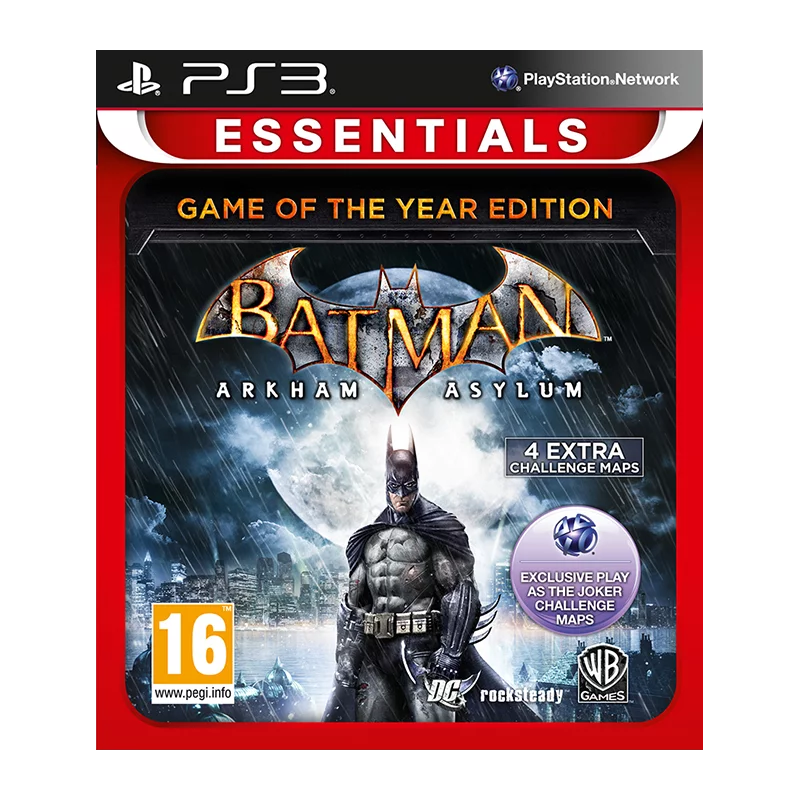 BATMAN ARKHAM ASYLUM PS3 - WB GAMES