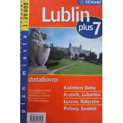 LUBLIN PLUS 7 PLAN MIASTA 1 : 20 000 - Demart