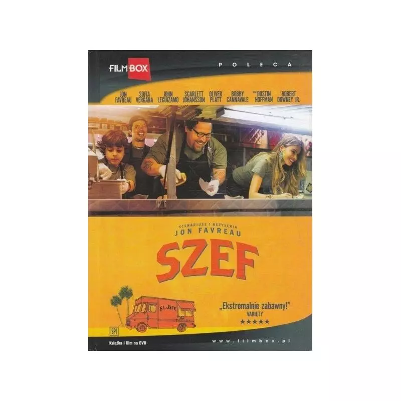 SZEF KSIĄŻKA + DVD PL - Kino Świat
