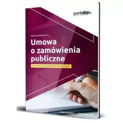 UMOWA O ZAMÓWIENIA PUBLICZNE Katarzyna Bełdowska - Wiedza i Praktyka